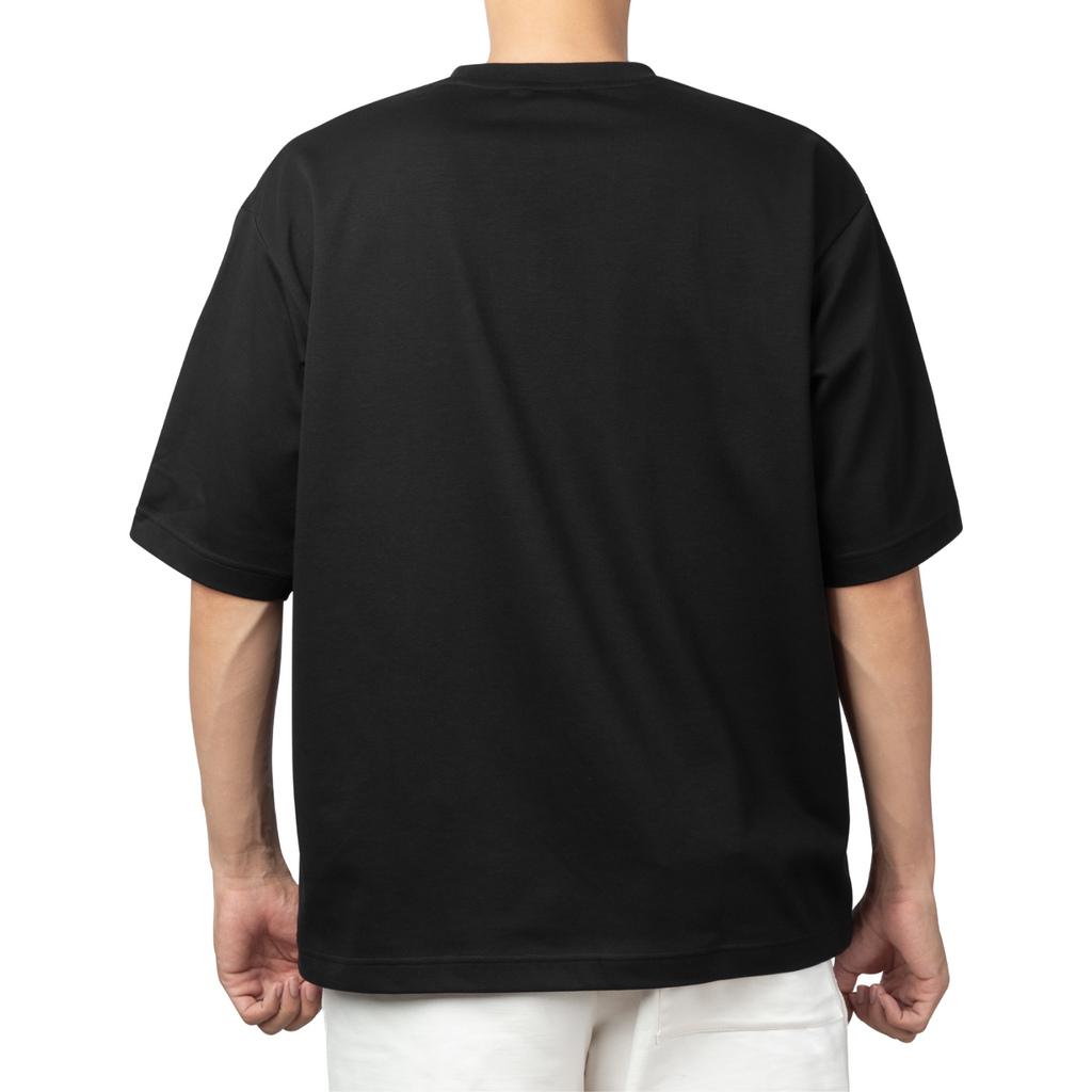 SHAMAYIM Black Plain Tees