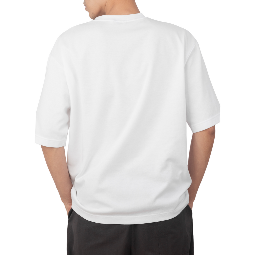 SHAMAYIM White Plain Tees