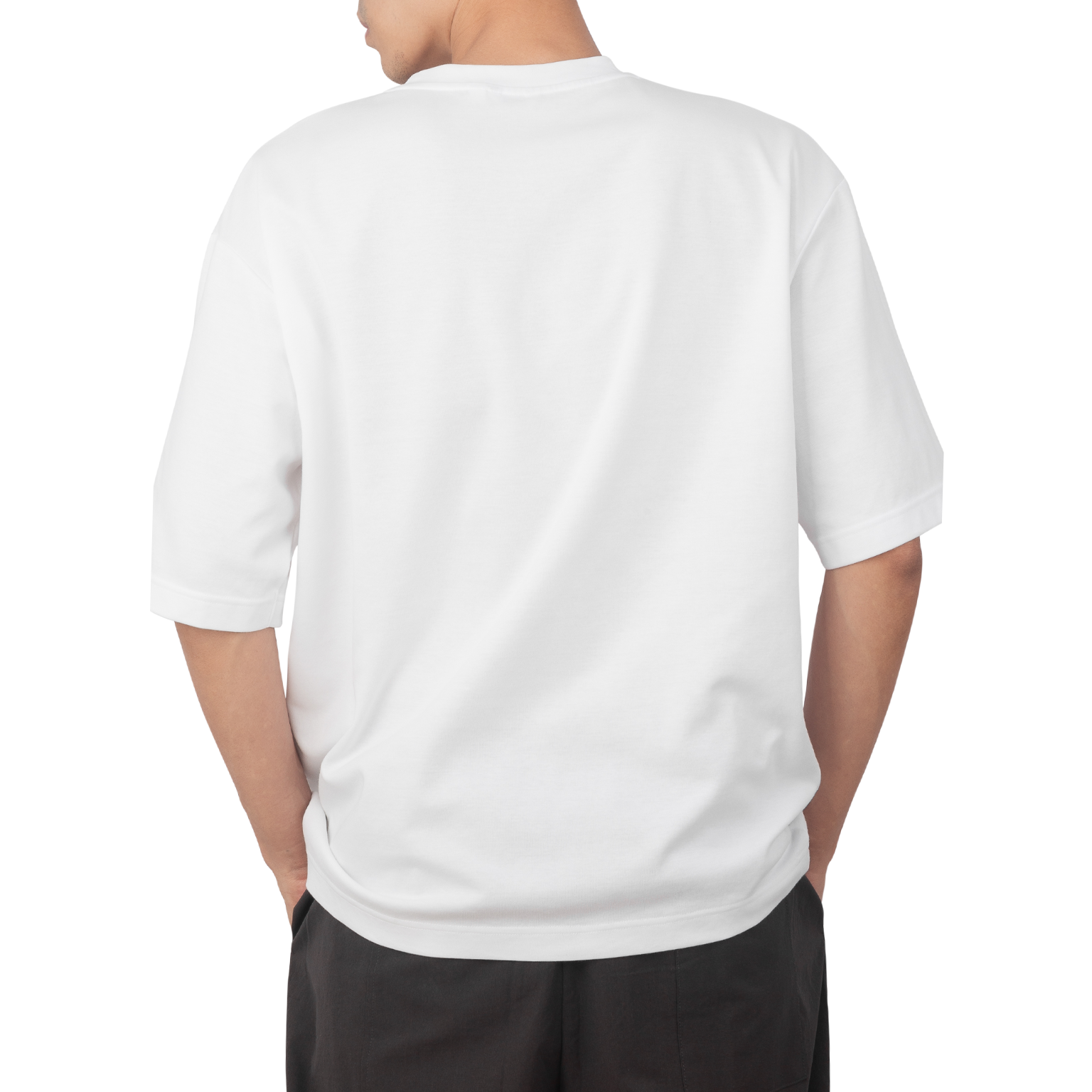 SHAMAYIM White Plain Tees